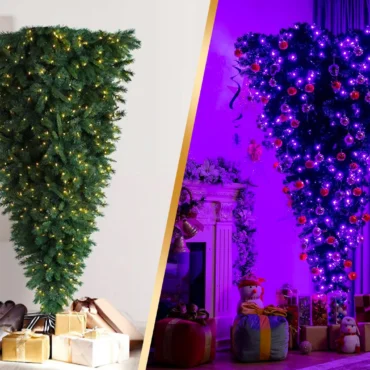 albero di Natale invertito.