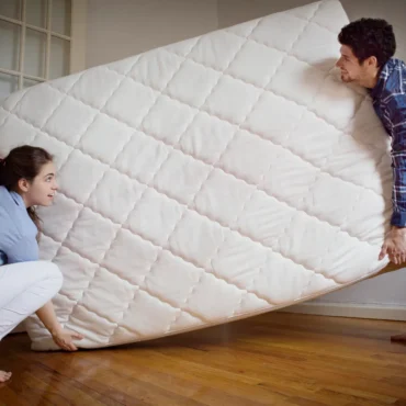 girare il materasso.