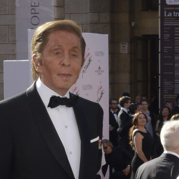 funerale Valentino Garavani