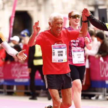 Giuseppe Damato record mezza maratona 90 anni
