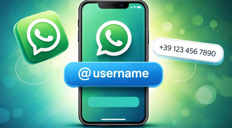 WhatsApp username