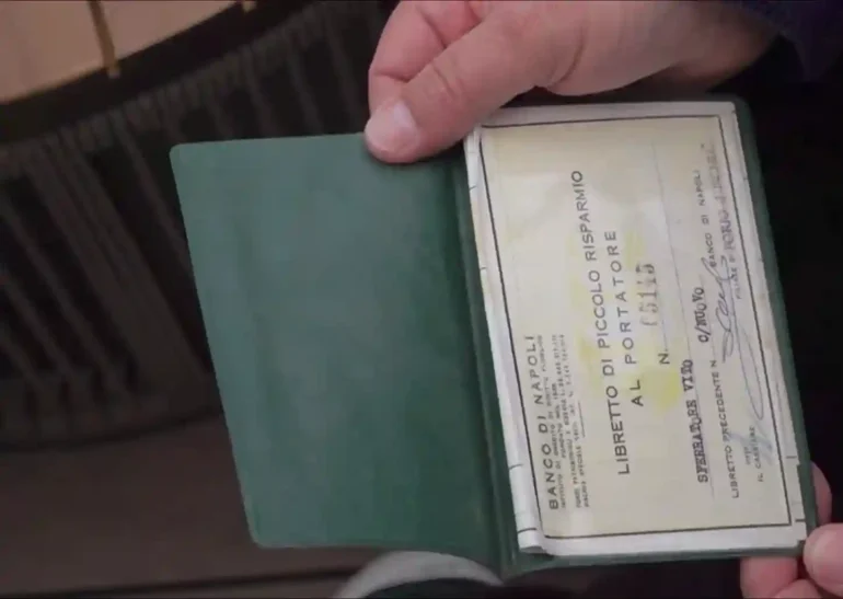 libretti di risparmio trovati