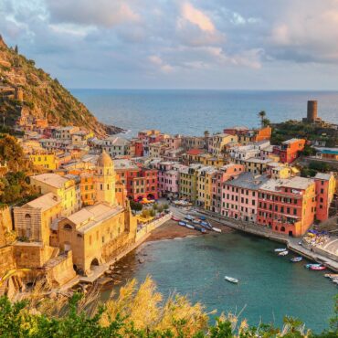 Cinque Terre innalzamento del mare