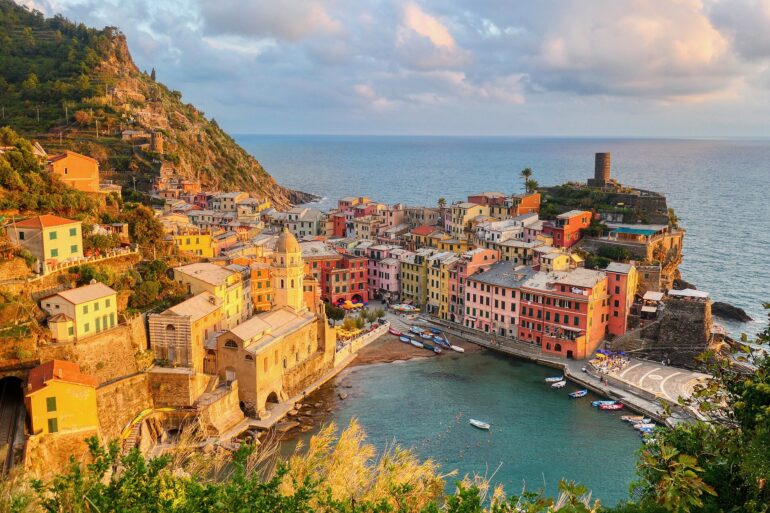 Cinque Terre innalzamento del mare