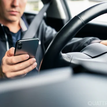 cellulare al volante