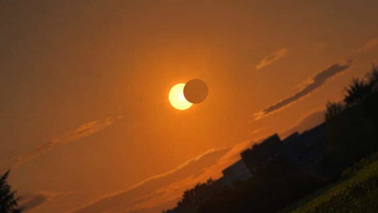 eclissi di Sole oggi